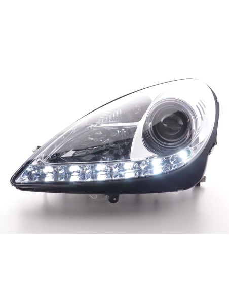 Fari Daylight Luci diurne a LED Mercedes SLK R171 cromate