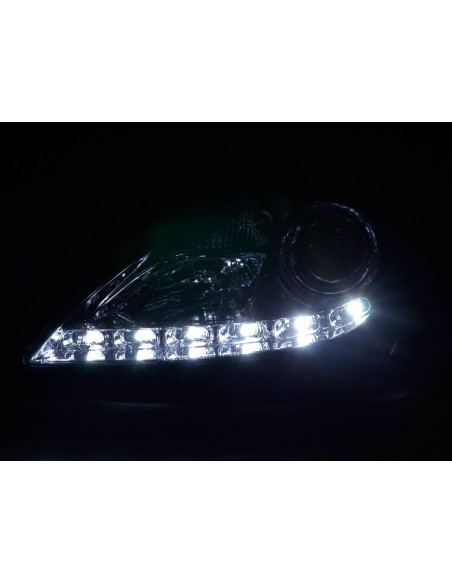Fari Daylight Luci diurne a LED Mercedes SLK R171 cromate