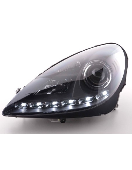 Fari Daylight Luci diurne a LED Mercedes SLK R171 nere