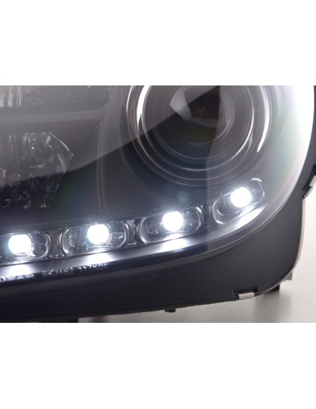Fari Daylight Luci diurne a LED Mercedes SLK R171 nere