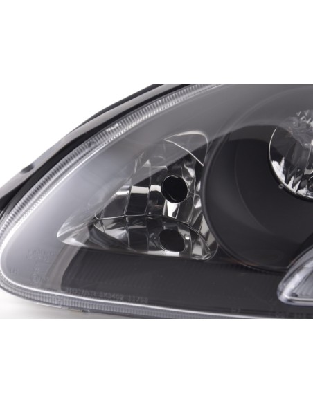 Set faro Mercedes Classe S tipo W220 98-01 nero