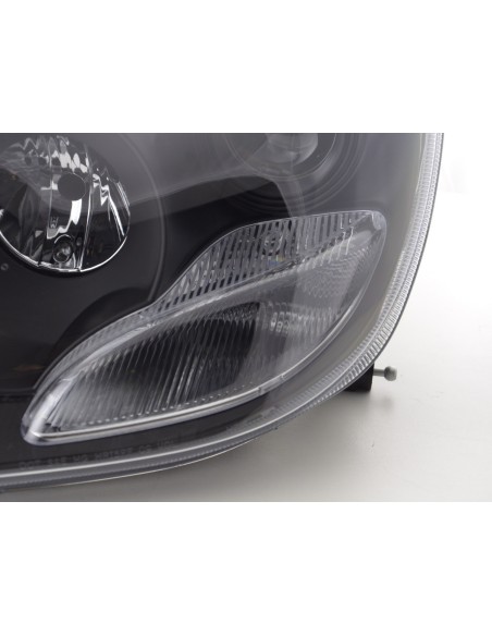 Set faro Mercedes Classe S tipo W220 98-01 nero