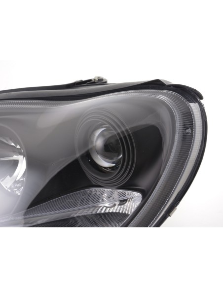 Set faro Mercedes Classe S tipo W220 98-01 nero