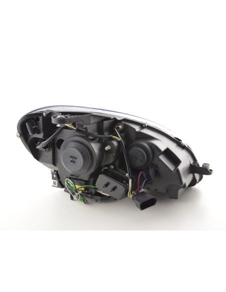 Daylight faro LED DRL look Mercedes Classe C W204 07-10 nero
