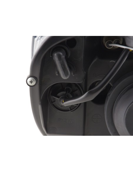 Daylight faro LED DRL look Mercedes Classe C W204 07-10 nero