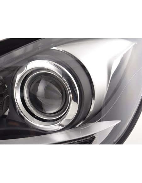 Daylight faro LED DRL look Mercedes Classe C (204) 2011-2014 nero