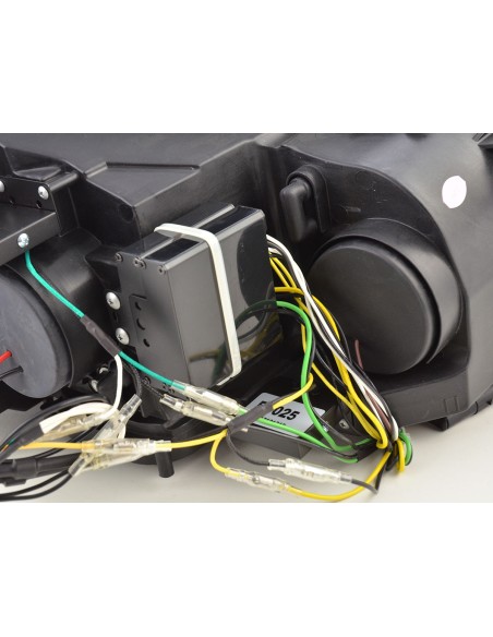 Faro Daylight LED DRL look Mercedes-Benz Classe S (221) 05-09 cromato