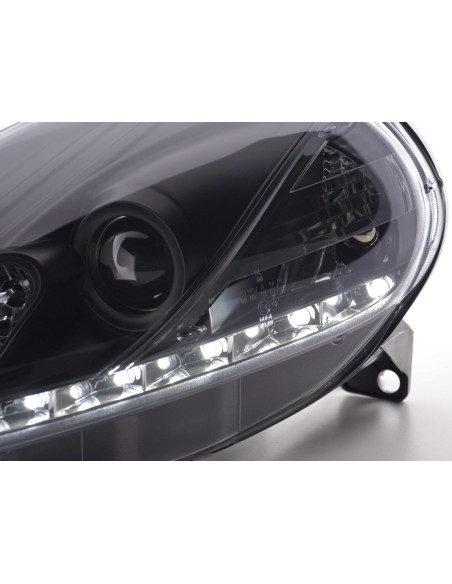 Faro Daylight Luci diurne a LED Fiat Grande Punto 199 nero