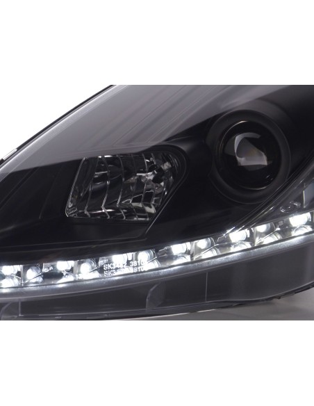 Faro Daylight Luci diurne a LED Fiat Grande Punto 199 nero