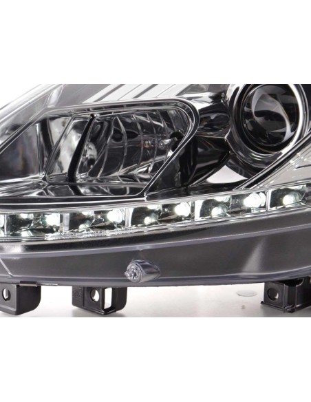 Faro Daylight Luci diurne a LED Fiat Punto Evo 09- cromato