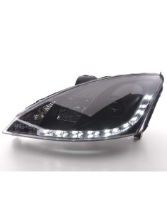 Faro Daylight Luci di marcia diurna a LED Ford Focus 1 C170 nero 2