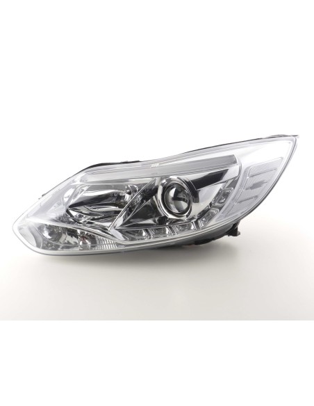 Faro Daylight LED DRL look Ford Focus 3 2010- cromato