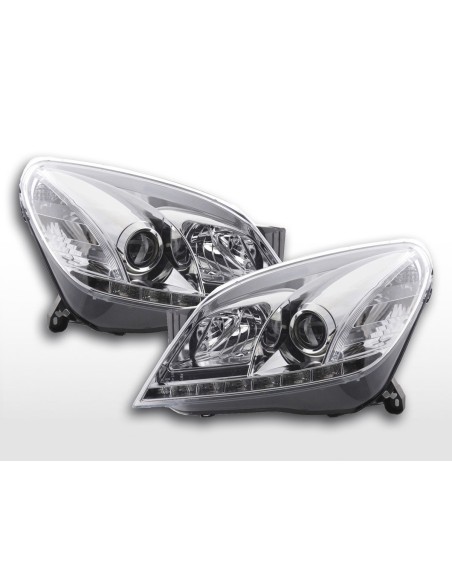 Faro Daylight Luci di marcia diurna a LED Opel Astra H 2004-2009 cromo
