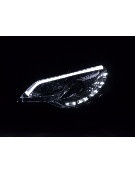 Faro Daylight Luci di marcia diurna a LED Opel Corsa D dal 2011 cromate