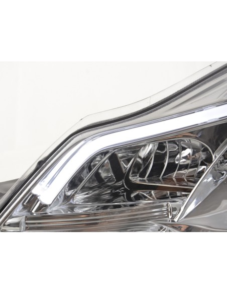Faro Daylight Luci di marcia diurna a LED Opel Corsa D dal 2011 cromate
