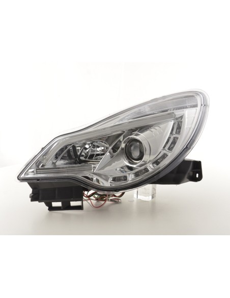 Faro Daylight Luci di marcia diurna a LED Opel Corsa D dal 2011 cromate