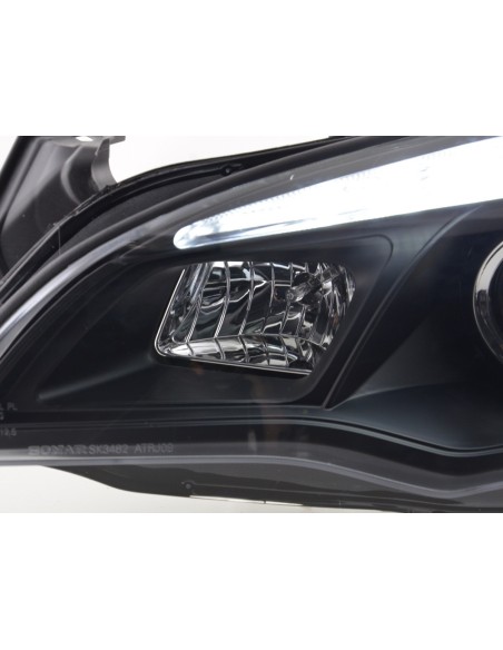 Set faro Opel Astra J 5 porte 2009-2012 nero modello asiatico