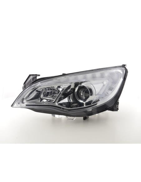 Set faro Opel Astra J 5 porte 2009-2012 cromato modello Asia