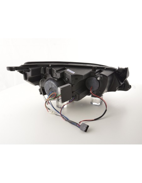 Set faro Opel Astra J 5 porte 2009-2012 cromato modello Asia