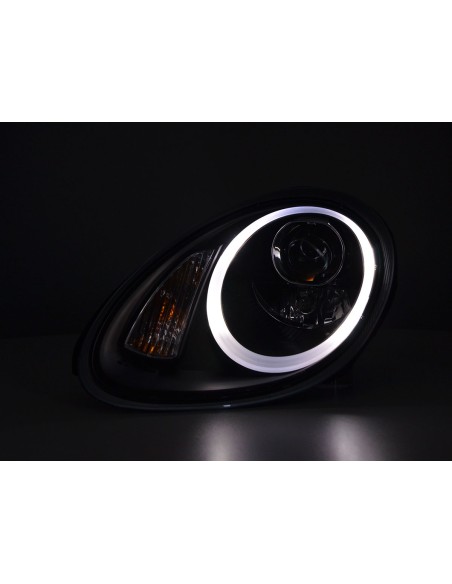 Faro Daylight LED DRL look Porsche Boxster (987) 04-08 nero