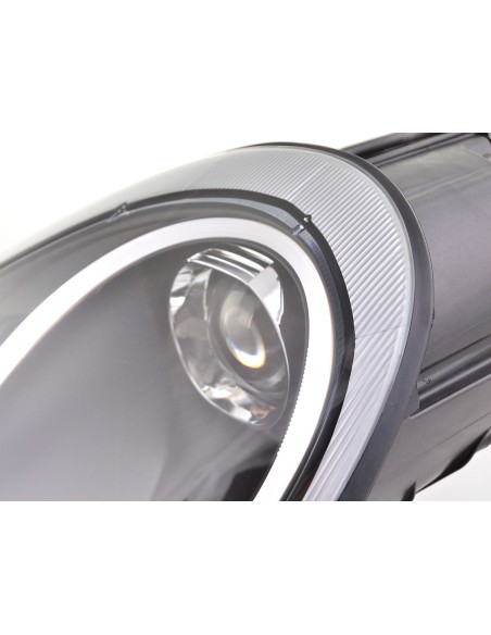 Faro Daylight LED DRL look Porsche Boxster (987) 04-08 nero
