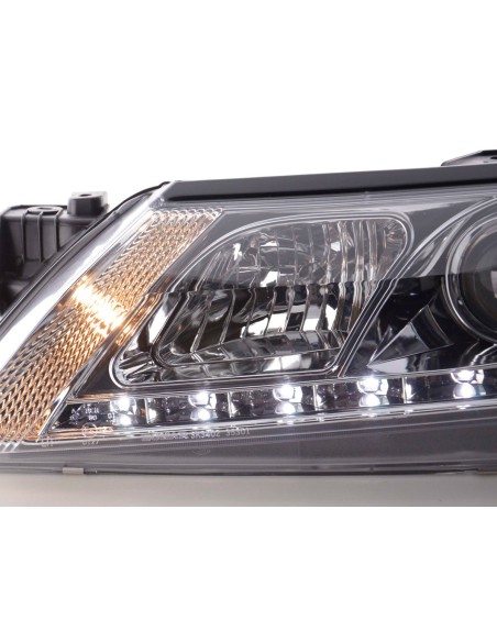 Faro Daylight LED DRL look Renault Laguna (tipo G) 01-05 cromato