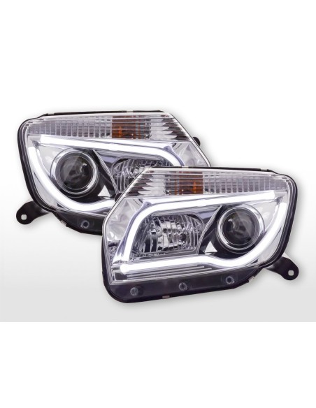 Faro Daylight LED DRL look Dacia Duster 10-13 cromato