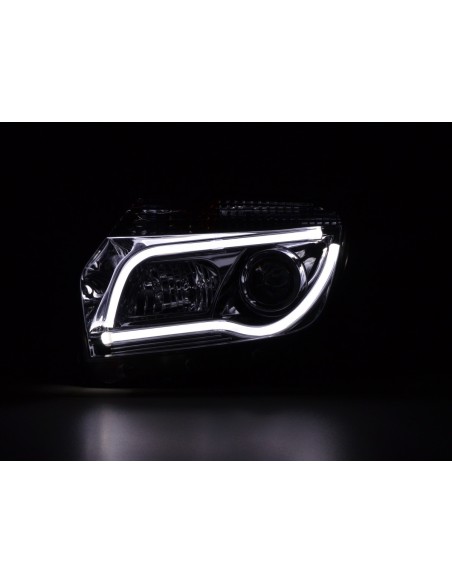 Faro Daylight LED DRL look Dacia Duster 10-13 cromato