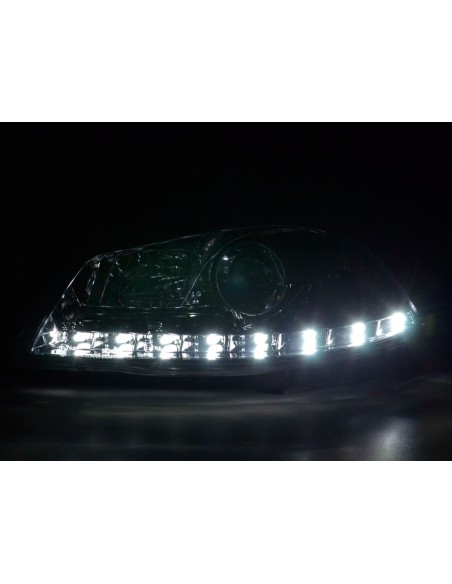 Fari Daylight Luci di marcia diurna a LED Seat Ibiza 3 6L 02-08 cromato