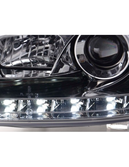 Fari Daylight Luci di marcia diurna a LED Seat Ibiza 3 6L 02-08 cromato