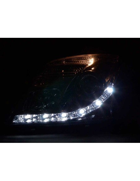 Fari Daylight Luci di marcia diurna a LED Opel Vectra C 2002-2005 cromate