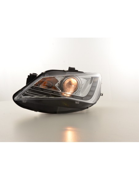 Faro Daylight LED DRL look Seat Ibiza 6J dal 2012 cromato