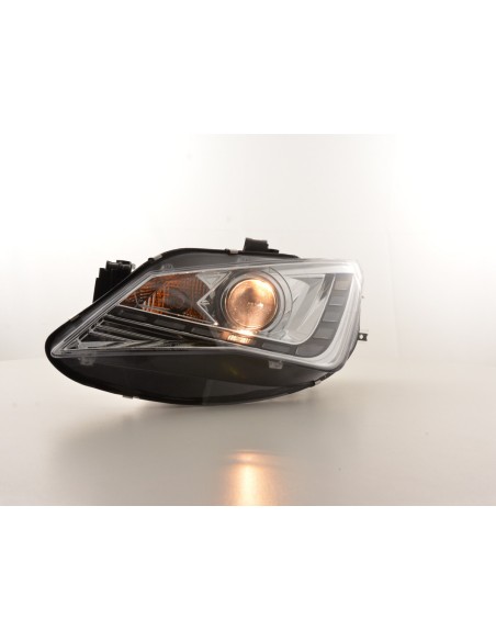 Faro Daylight LED DRL look Seat Ibiza 6J dal 2012 cromato