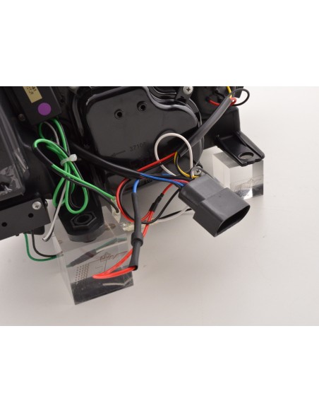 Faro Daylight LED DRL look Seat Ibiza 6J dal 2012 cromato
