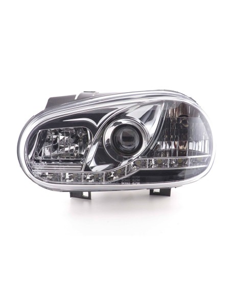 Fari Daylight Luci di marcia diurna a LED VW Golf 4 97-03 cromate