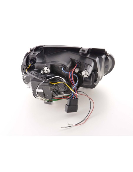 Faro diurno Luci di marcia diurna a LED VW Golf 4 97-03 nero