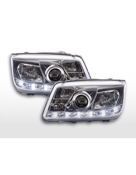 Faro diurno Luci di marcia diurna a LED VW Bora 98-05 cromate