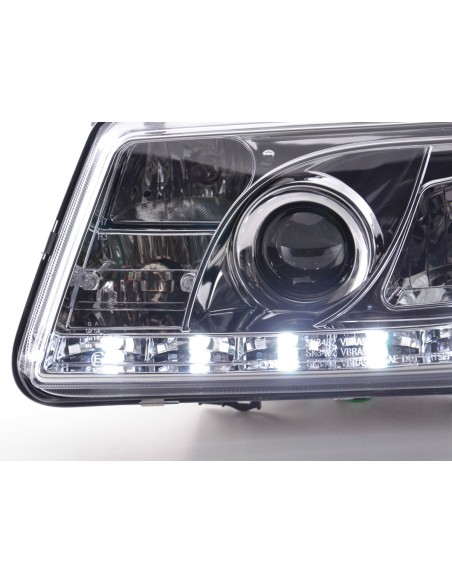 Faro diurno Luci di marcia diurna a LED VW Bora 98-05 cromate