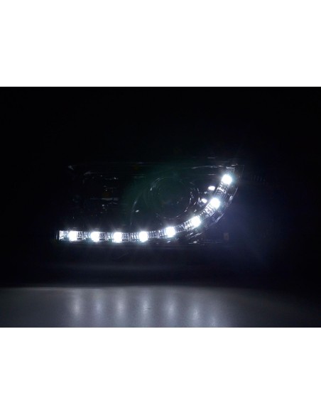 Fari Daylight Luci di marcia diurna a LED VW Bus T4 90-96 cromate