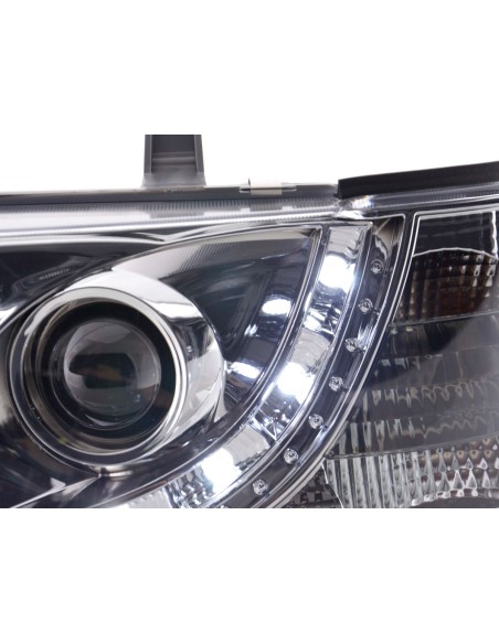 Fari Daylight Luci di marcia diurna a LED VW Bus T4 90-96 cromate