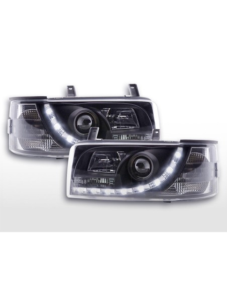 Fari Daylight Luci di marcia diurna a LED VW Bus T4 90-96 nero