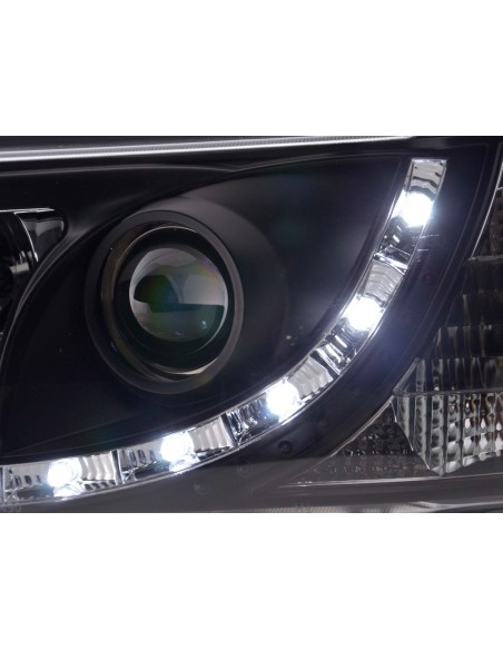 Fari Daylight Luci di marcia diurna a LED VW Bus T4 90-96 nero