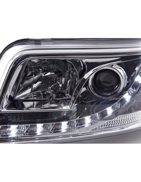Fari Daylight Luci di marcia diurna a LED VW Bus T5 03-09 cromato