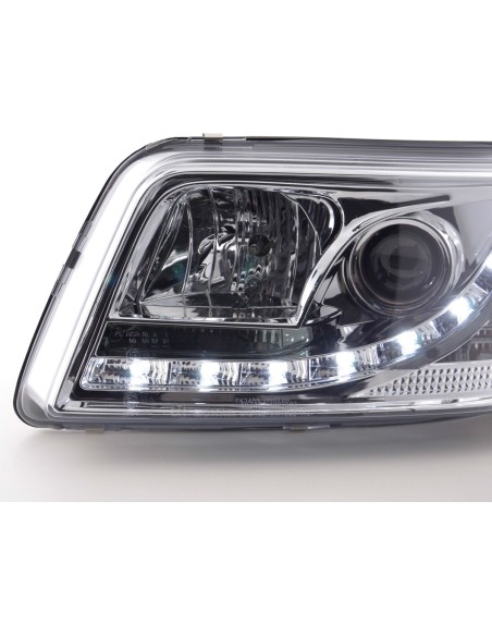 Fari Daylight Luci di marcia diurna a LED VW Bus T5 03-09 cromato