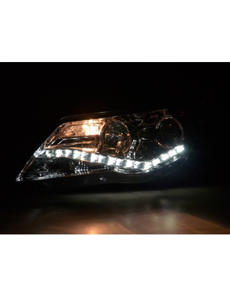 Fari Daylight Luci di marcia diurna a LED VW Tiguan 07-11 cromate