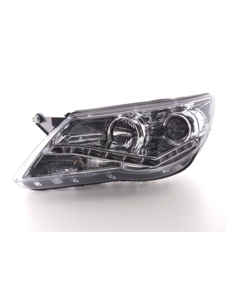 Fari Daylight Luci di marcia diurna a LED VW Tiguan 07-11 cromate