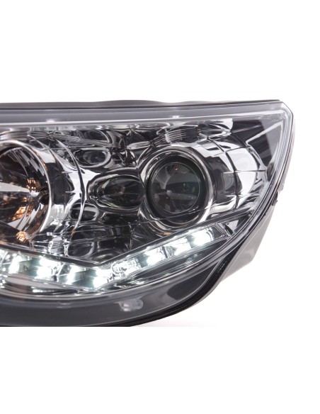 Fari Daylight Luci di marcia diurna a LED VW Tiguan 07-11 cromate