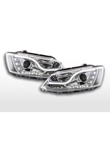 Fari Daylight Luci diurne a LED VW Jetta 6 dal 2011 cromate