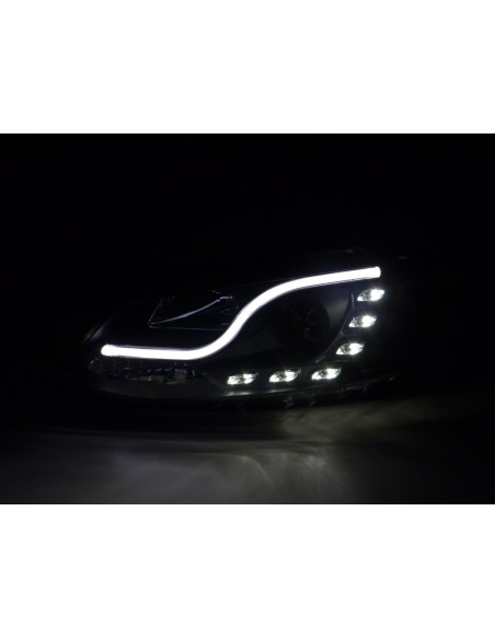 Faro diurno Luci di marcia diurna a LED VW Jetta 6 dal 2011 nere