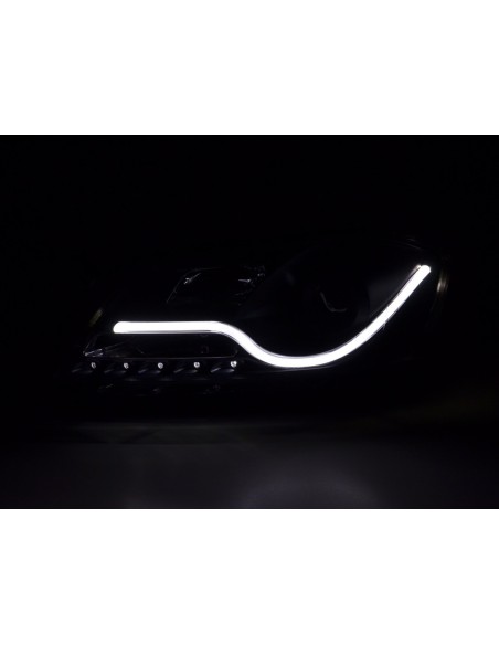 Faro Daylight LED DRL look VW Passat B7 3C 10- nero